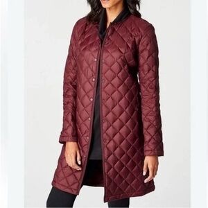 J Jill Down Quilted Coat